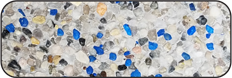 California Pebble Exposed Malibu Pebble Pool Plaster Profile
