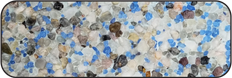 California Pebble Exposed Shasta Pebble Pool Plaster Profile